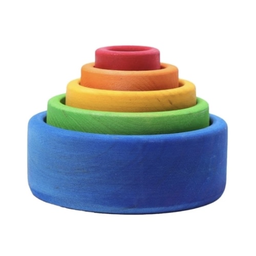 Rainbow Nesting Bowls