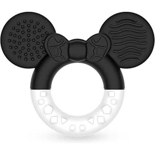 Baby Teething Toys,Teether for Babies 3+Months,BPA Free Soft and Silicone Teething Relief Soothing Sore Gums Baby Chew Toys