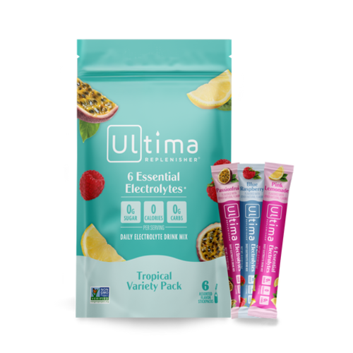 Tropical Variety sample pack electrolyte drink mix