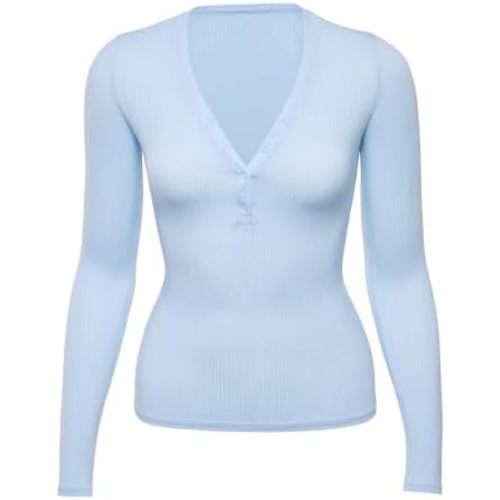 Natrelax Modal Ribbed Henley Shirts