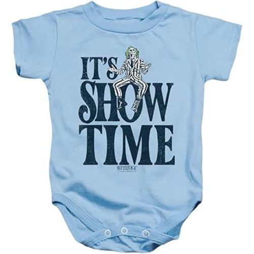 Popfunk Beetlejuice It's Showtime! Infant Baby Boys & Girls Onesie Snapsuit