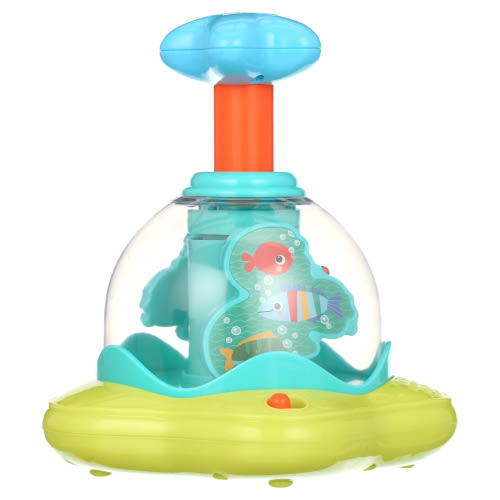 Bright Starts Press and Glow Spinner Electronic Learning Toy