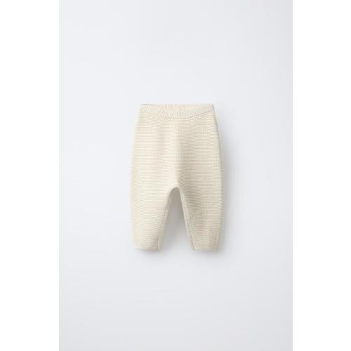 LINKS KNIT TROUSERS - Ecru | ZARA United States