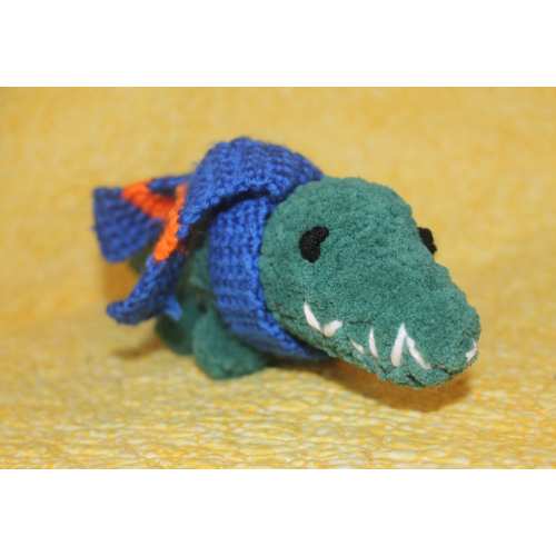 Florida Gator Crochet Amigurumi Mascot Stuffed Animal