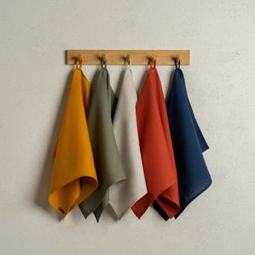 100% Linen Dish Towel Rectangular