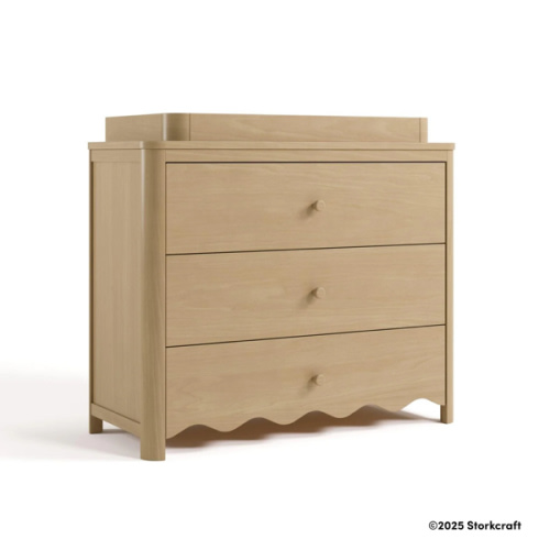 Casablanca™ 3 Drawer Chest with Removable Changing Table Topper