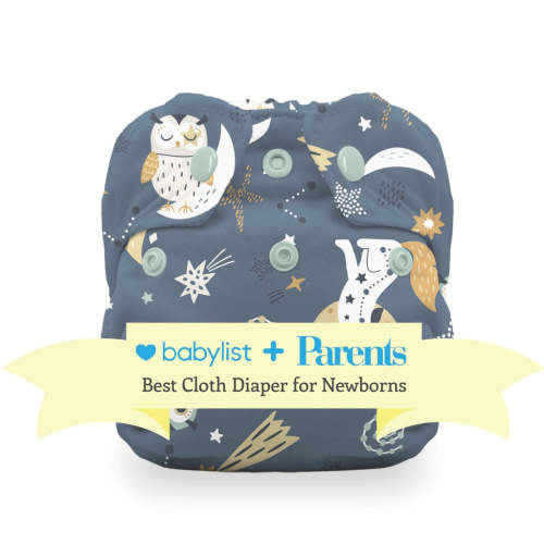All in One Cloth Diaper for Newborns | Cotton + Hemp Absorbency