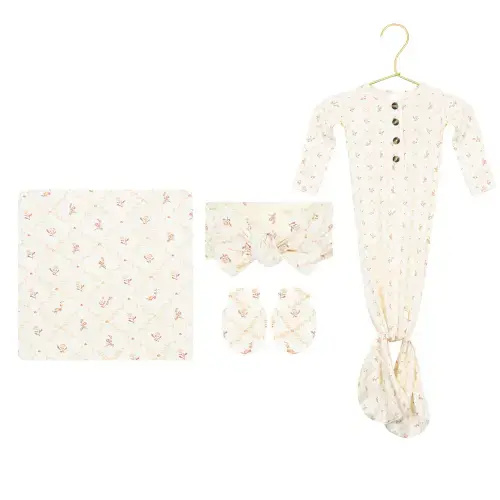 Annie Newborn Headband Bundle (Gown)