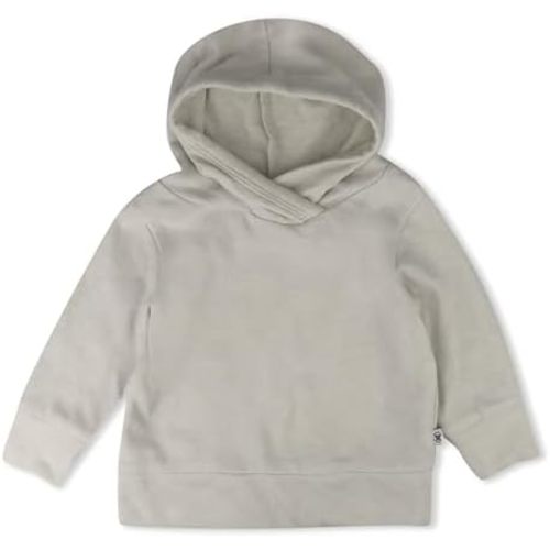 HonestBaby unisex-baby Baby Terry Hoodie 100% Organic Cotton for Toddler, Baby Boys, Girls