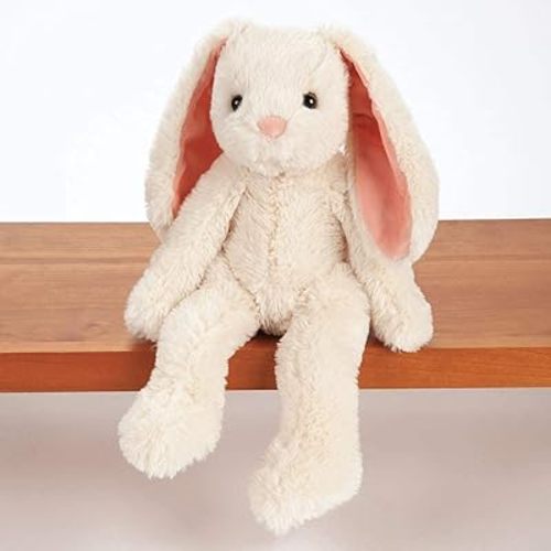 Vermont Teddy Bear Bunny Stuffed Animal – 15 Inch Ivory Bunny Plush Toys, Soft and Cute Stuffed Plushie, Adorable Gift Toy, Perfect for Snuggling for Kids, Boys and Girls, Buddy Collection