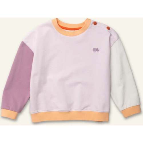 Lilac Colorblock Sweatshirt - Mon Coeur | Maisonette