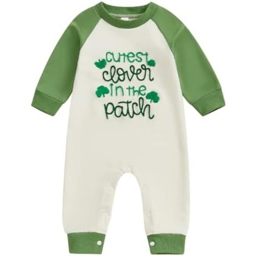 BemeyourBBs Newborn Baby Boy Fall Winter Clothes Long Sleeve Romper Jumpsuit Cute Infant One Piece Outfit