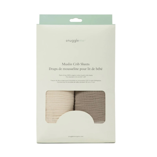 Muslin Crib Sheets | Natural + Birch
