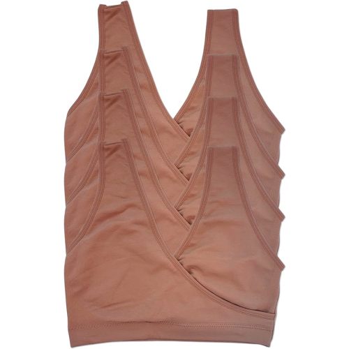 Caramel Cantina 4 Pack Nursing Maternity Women’s Sleep Comfort Bralette Bra
