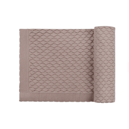 Stitch Collection - Diamond Pointelle Knit Blanket – Ely's & Co.