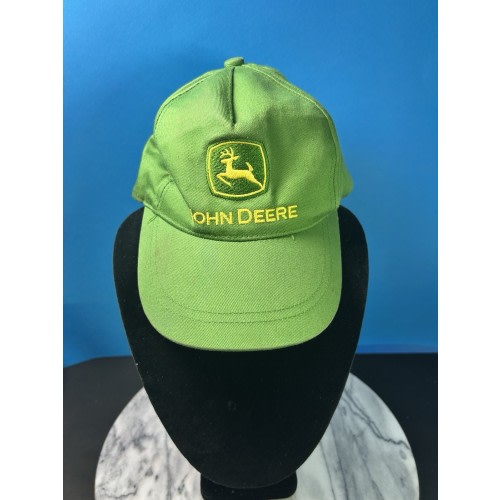 John Deere Toddler Size Green Ball Cap 16” Circumference Adjustable Hat