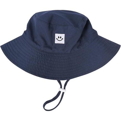 Baby Toddler Sun Hat,Kids Summer UPF 50+ Foldable Beach Bucket Hat for Boys Girls Children