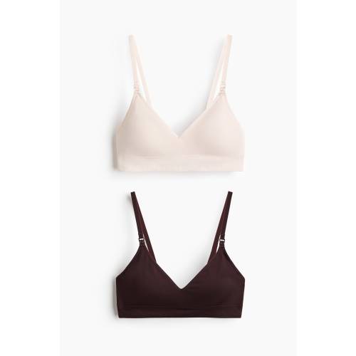 MAMA 2-PACK SEAMLESS PADDED NURSING BRAS