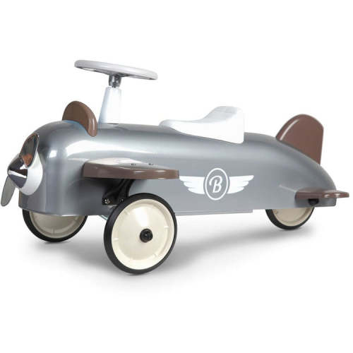 Ride-On Speedster Plane - Silver