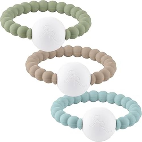 Ryan and Rose Cutie Teether Rattle (Scout (3 Pack))