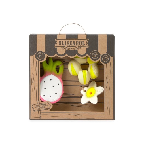 Fruit 3-Piece Newborn Teether Set