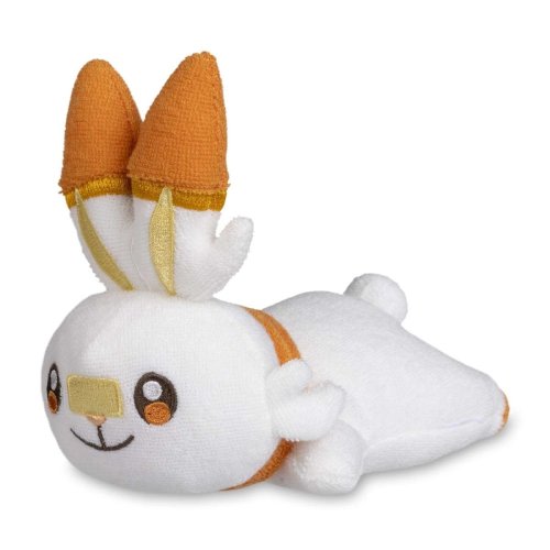 Scorbunny Pokémon Comfy Cuddlers Plush | Pokémon Center Official Site