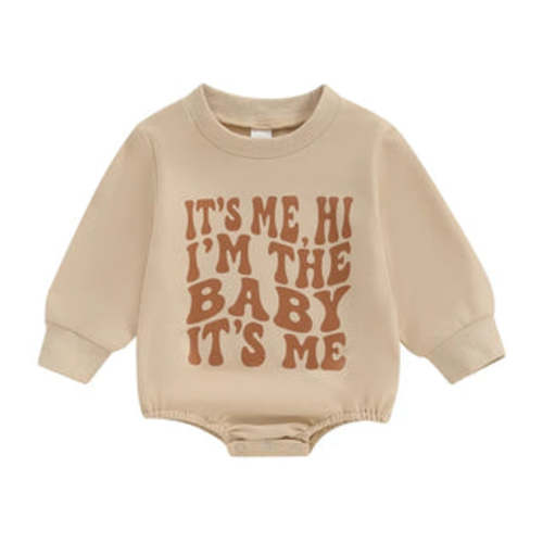 IT'S ME, HI I'M THE BABY IT'S ME Romper - Hazel & Bo