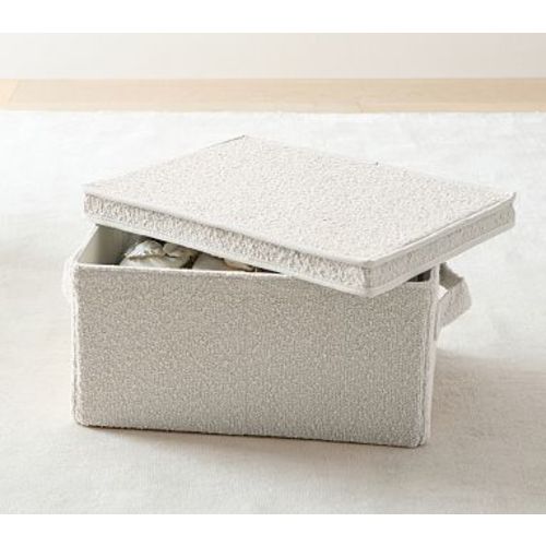 Boucle Nursery Storage, Lidded