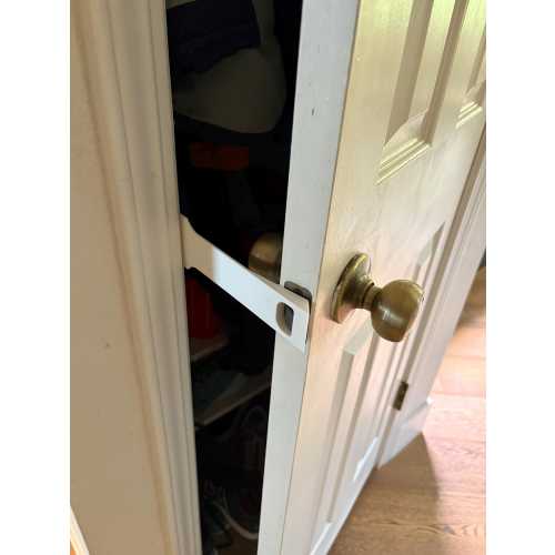 WhiskerWay Cat Door Prop – Dog & Kid Proof, Renter-Friendly