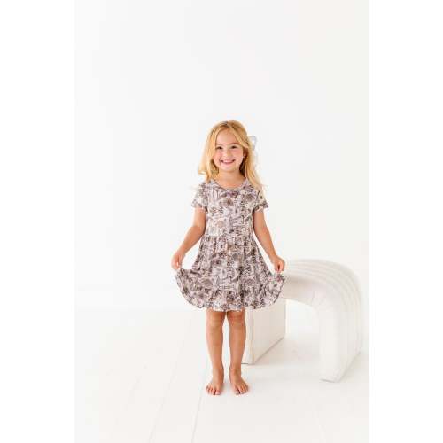 The Lord of the Rings™ Hobbiton™ Toile Girls' Twirl Dress + Shorts