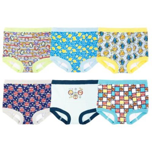 Disney Pixar Toddler Boys 6-Pack Potty Training Pants, Toy Story Cars Finding Nemo and The Incredibles Underwear Set, Multicolor, Sizes 2T-3T 3T