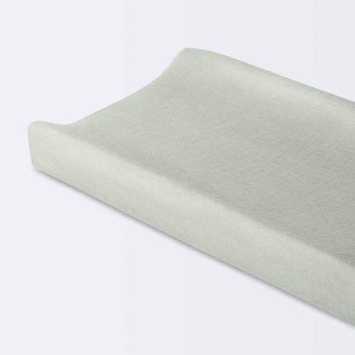 Muslin Changing Pad Cover - Sage Green - Cloud Island™: Cotton, Solid Pattern, 1-Pack