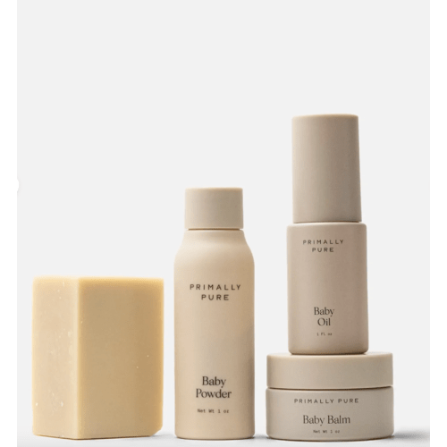 The Baby Kit
What's Included:
Add to Cart
Baby Bar
Baby Oil (1 oz)
Baby Balm
Baby Powder