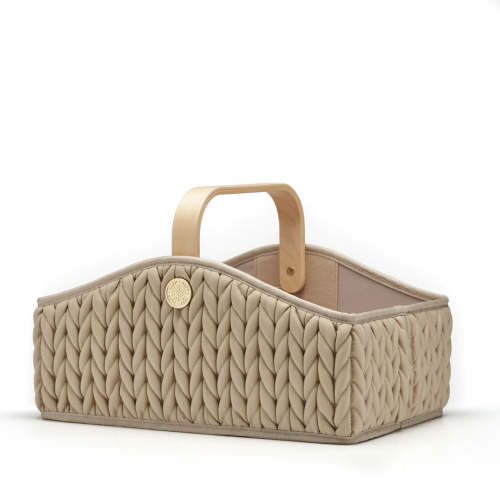 HAPP Brand Diaper Caddy - Beige