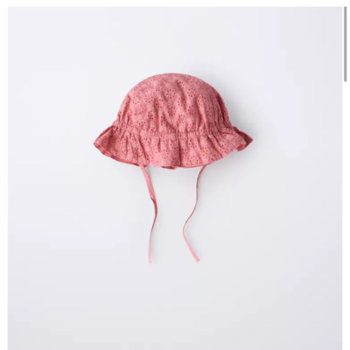 SWISS EMBROIDERED HAT - Fuchsia | ZARA United States
