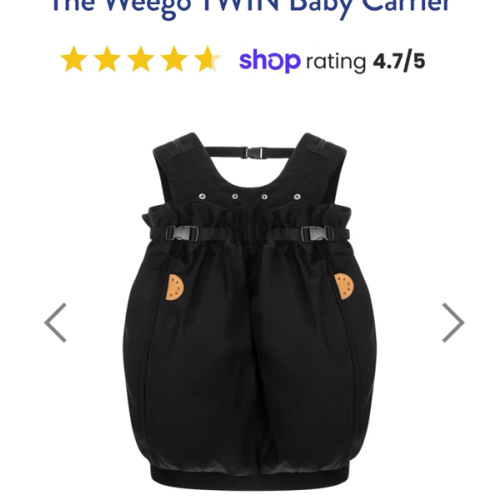Weego TWIN Baby Carrier – The LIFESAVER for Parents of Twins!