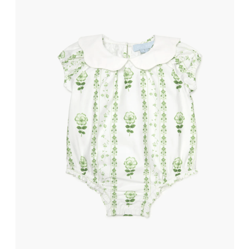 The Baby Nova Bubble - White/Green Arcadia Border - Hill House Home