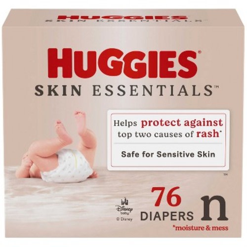 Huggies Skin Essentials Luxury Diapers  - Newborn - 76ct