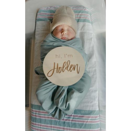 Baby Name Sign, Baby Name Announcement, Newborn Name Sign, Birth Announcement Sign, Hospital Name Sign