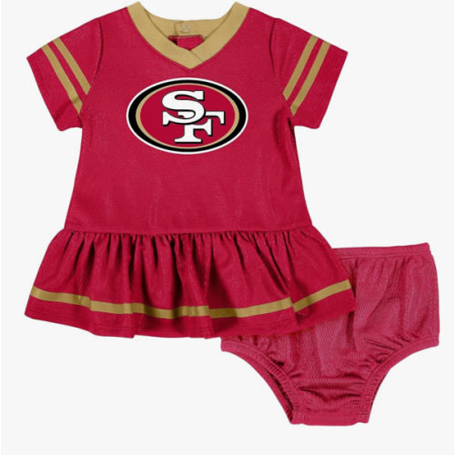 Gerber NFL Baby-Girls NFL Team Jersey Dress and Diaper Cover