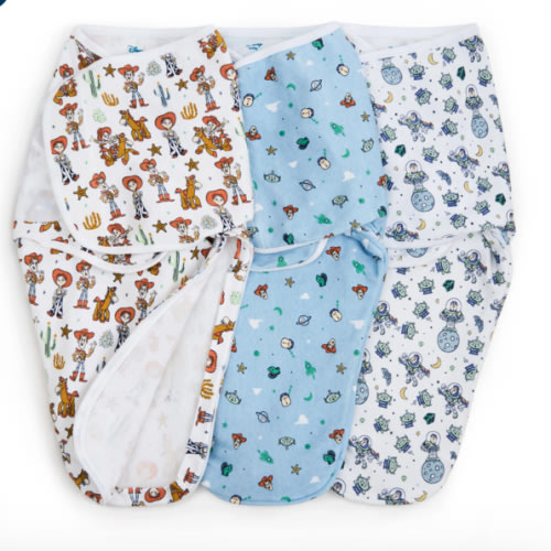 aden + anais Toy Story Wrap Swaddles 3 pack