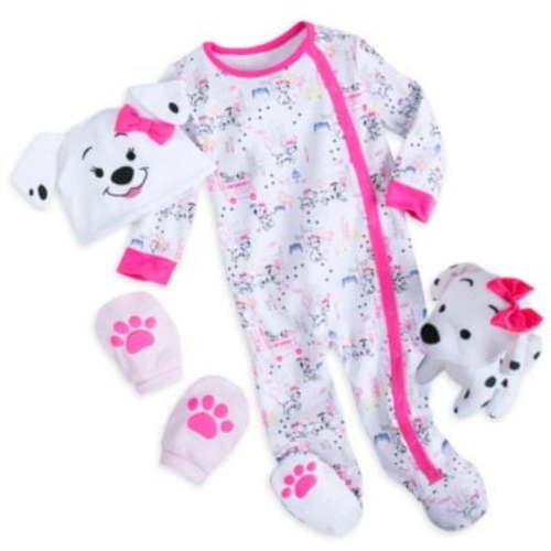 Disney 101 Dalmatians Pink Infant Gift Set, 4-Piece