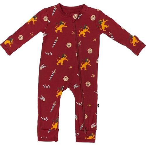 KYTE BABY Unisex Rayon Made From Bamboo Zippered Rompers 0-24 Months