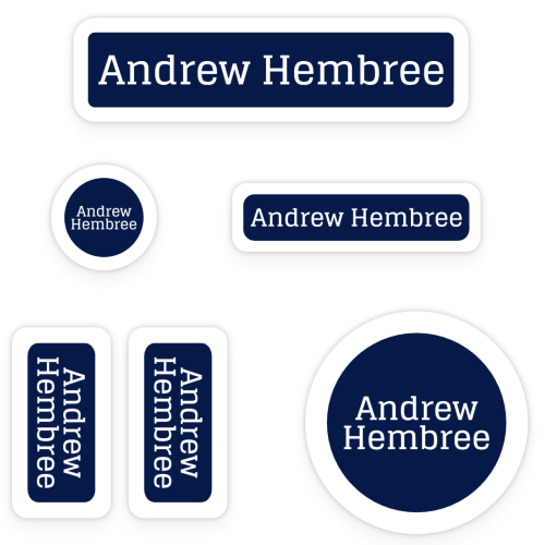 Name Bubbles | Custom Daycare Label Pack