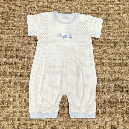 Squiggles 3 Little Boats Romper