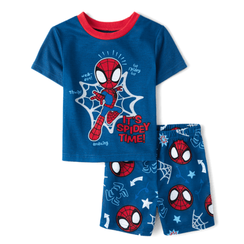 Baby And Toddler Boys Spidey™ Snug Fit Cotton Pajamas - Multi
