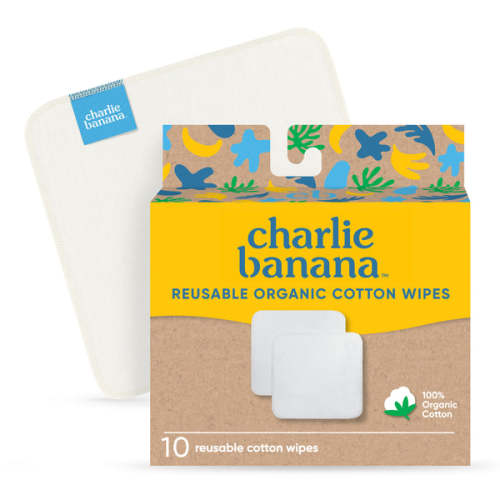 Organic Cotton Wipes – Charlie Banana