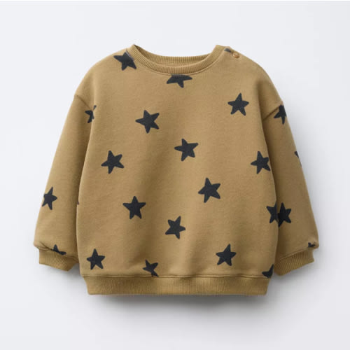 PRINTED SWEATSHIRT - Khaki