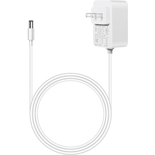 Baby Swing Charger for Kmaier,Munchkin,Larex,Jaoul,Babybond Swing,5V 1.5A Power Cord Replacement for Kidsview,Ezebaby,Napei,Gopanda,Nova,Bellababy Swing and More,6.7FT/OEM/White.