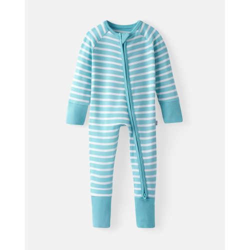 Dockside Stripe Zippy | Little Sleepies - 0-3 months